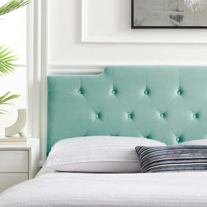 ModwayModway Juliet Tufted King/California King Performance Velvet Headboard MOD-6186 MOD-6186-MIN- BetterPatio.com