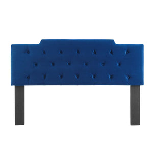 ModwayModway Juliet Tufted King/California King Performance Velvet Headboard MOD-6186 MOD-6186-NAV- BetterPatio.com