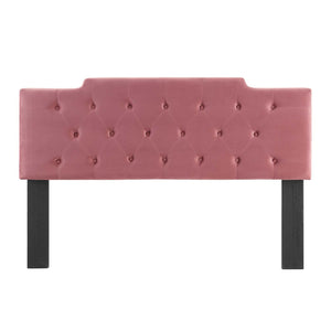 ModwayModway Juliet Tufted Twin Performance Velvet Headboard MOD-6184 MOD-6184-DUS- BetterPatio.com