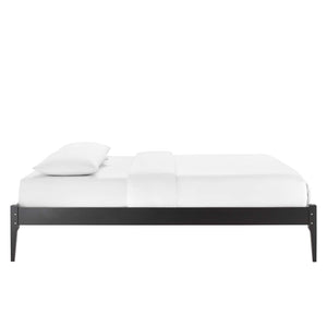 ModwayModway June Full Wood Platform Bed Frame MOD-6245 MOD-6245-BLK- BetterPatio.com