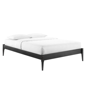 ModwayModway June Full Wood Platform Bed Frame MOD-6245 MOD-6245-BLK- BetterPatio.com