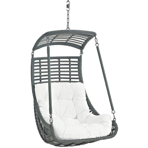 ModwayModway Jungle Outdoor Patio Swing Chair Without Stand EEI-2655 EEI-2655-ORA-SET- BetterPatio.com