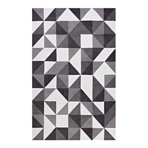 ModwayModway Kahula Geometric Triangle Mosaic 8x10 Area Rug R-1014-810 R-1014A-810- BetterPatio.com