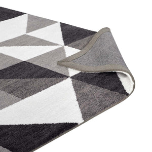 ModwayModway Kahula Geometric Triangle Mosaic 8x10 Area Rug R-1014-810 R-1014A-810- BetterPatio.com