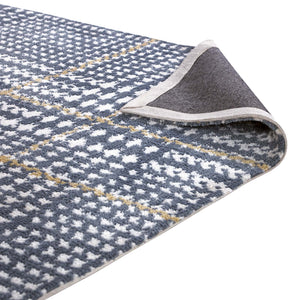 ModwayModway Kaja Abstract Plaid 8x10 Area Rug R-1024-810 R-1024C-810- BetterPatio.com