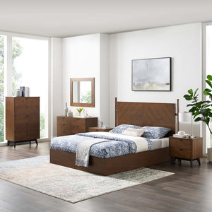 ModwayModway Kali 6-Piece Bedroom Set MOD-6301 MOD-6301-WAL-SET- BetterPatio.com