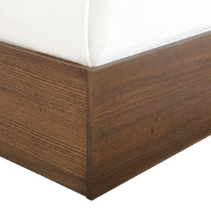 ModwayModway Kali Wood Queen Platform Bed MOD-6192 MOD-6192-WAL- BetterPatio.com