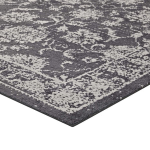 ModwayModway Kazia Distressed Floral Lattice 5x8 Area Rug R-1020-58 R-1020A-58- BetterPatio.com