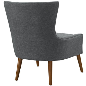 ModwayModway Keen Upholstered Fabric Armchair EEI-2459 EEI-2459-GRY- BetterPatio.com