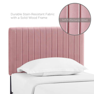 ModwayModway Keira Twin Performance Velvet Headboard MOD-6093 MOD-6093-DUS- BetterPatio.com