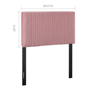 ModwayModway Keira Twin Performance Velvet Headboard MOD-6093 MOD-6093-DUS- BetterPatio.com