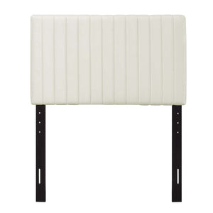 ModwayModway Keira Twin Performance Velvet Headboard MOD-6093 MOD-6093-IVO- BetterPatio.com