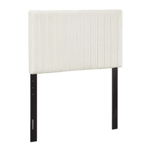 ModwayModway Keira Twin Performance Velvet Headboard MOD-6093 MOD-6093-IVO- BetterPatio.com