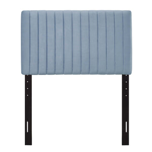 ModwayModway Keira Twin Performance Velvet Headboard MOD-6093 MOD-6093-LBU- BetterPatio.com