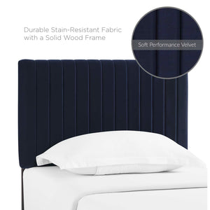 ModwayModway Keira Twin Performance Velvet Headboard MOD-6093 MOD-6093-MID- BetterPatio.com