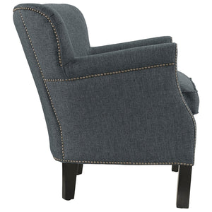 ModwayModway Key Upholstered Fabric Armchair EEI-2152 EEI-2152-GRY- BetterPatio.com