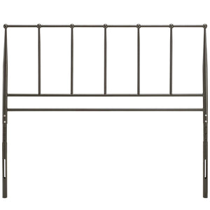 ModwayModway Kiana Full Metal Stainless Steel Headboard MOD-6104 MOD-6104-BRN- BetterPatio.com