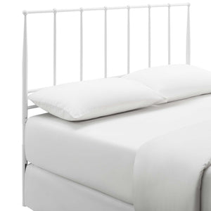 ModwayModway Kiana Queen Metal Stainless Steel Headboard MOD-6105 MOD-6105-WHI- BetterPatio.com