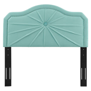 ModwayModway Kristin Pleated Performance Velvet King/California King Headboard MOD-6351 MOD-6351-MIN- BetterPatio.com