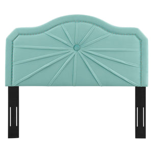 ModwayModway Kristin Pleated Performance Velvet King/California King Headboard MOD-6351 MOD-6351-MIN- BetterPatio.com