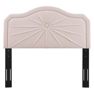 ModwayModway Kristin Pleated Performance Velvet King/California King Headboard MOD-6351 MOD-6351-PNK- BetterPatio.com