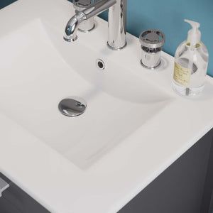 ModwayModway Laguna 24" Bathroom Vanity EEI-5154 EEI-5154-GRY-WHI- BetterPatio.com