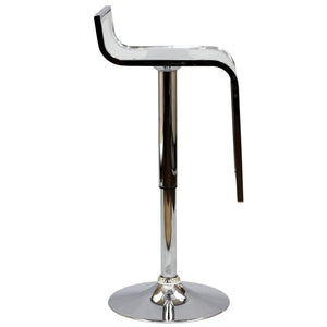 ModwayModway LEM Acrylic Bar Stool EEI-535 EEI-535-CLR- BetterPatio.com