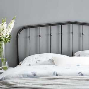 ModwayModway Lennon Full Metal Headboard MOD-6165 MOD-6165-BLK- BetterPatio.com