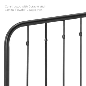 ModwayModway Lennon Full Metal Headboard MOD-6165 MOD-6165-BLK- BetterPatio.com