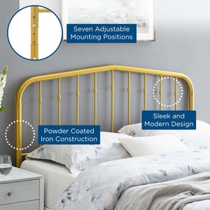 ModwayModway Lennon Full Metal Headboard MOD-6165 MOD-6165-GLD- BetterPatio.com