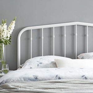 ModwayModway Lennon Full Metal Headboard MOD-6165 MOD-6165-WHI- BetterPatio.com