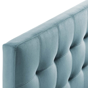 ModwayModway Lily Biscuit Tufted Full Performance Velvet Headboard MOD-6119 MOD-6119-LBU- BetterPatio.com