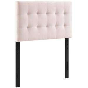 ModwayModway Lily Biscuit Tufted Twin Performance Velvet Headboard MOD-6118 MOD-6118-PNK- BetterPatio.com