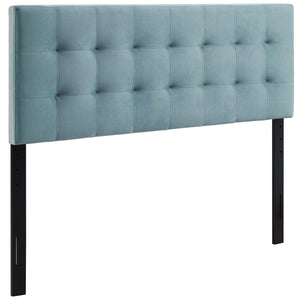 ModwayModway Lily King Biscuit Tufted Performance Velvet Headboard MOD-6121 MOD-6121-LBU- BetterPatio.com