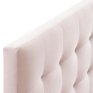 ModwayModway Lily King Biscuit Tufted Performance Velvet Headboard MOD-6121 MOD-6121-PNK- BetterPatio.com