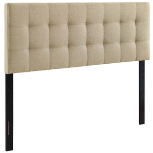 ModwayModway Lily King Upholstered Fabric Headboard MOD-5144 MOD-5144-BEI- BetterPatio.com