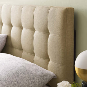 ModwayModway Lily King Upholstered Fabric Headboard MOD-5144 MOD-5144-BEI- BetterPatio.com