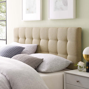 ModwayModway Lily King Upholstered Fabric Headboard MOD-5144 MOD-5144-BEI- BetterPatio.com