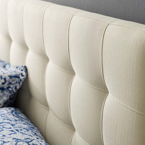 ModwayModway Lily King Upholstered Fabric Headboard MOD-5144 MOD-5144-IVO- BetterPatio.com