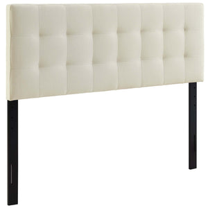 ModwayModway Lily King Upholstered Fabric Headboard MOD-5144 MOD-5144-IVO- BetterPatio.com