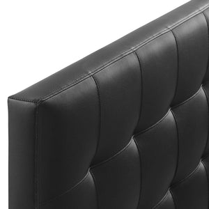 ModwayModway Lily King Upholstered Vinyl Headboard MOD-5145 MOD-5145-BLK- BetterPatio.com