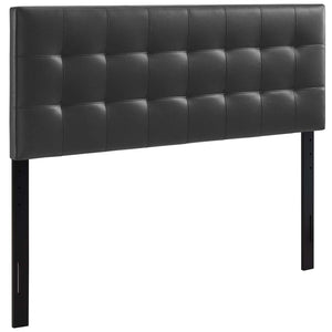 ModwayModway Lily King Upholstered Vinyl Headboard MOD-5145 MOD-5145-BLK- BetterPatio.com