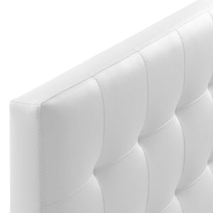 ModwayModway Lily King Upholstered Vinyl Headboard MOD-5145 MOD-5145-WHI- BetterPatio.com