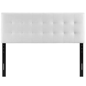 ModwayModway Lily King Upholstered Vinyl Headboard MOD-5145 MOD-5145-WHI- BetterPatio.com