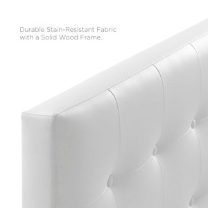 ModwayModway Lily King Upholstered Vinyl Headboard MOD-5145 MOD-5145-WHI- BetterPatio.com