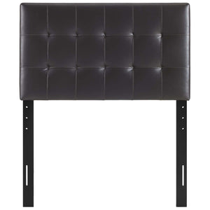 ModwayModway Lily Twin Upholstered Vinyl Headboard MOD-5149 MOD-5149-BRN- BetterPatio.com