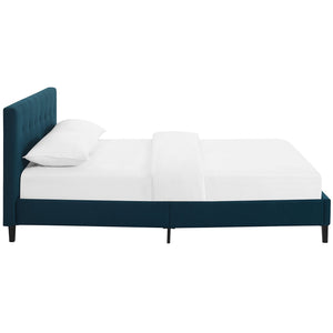 ModwayModway Linnea Queen Fabric Bed MOD-5426 MOD-5426-AZU- BetterPatio.com