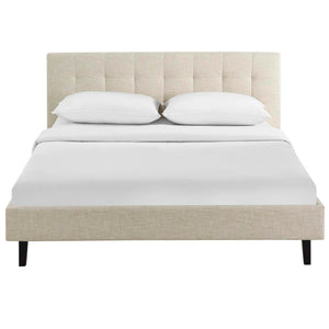 ModwayModway Linnea Queen Fabric Bed MOD-5426 MOD-5426-BEI- BetterPatio.com