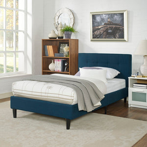 ModwayModway Linnea Twin Bed MOD-5422 MOD-5422-AZU- BetterPatio.com