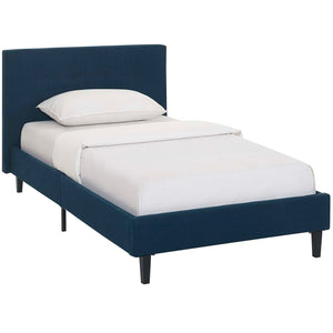 ModwayModway Linnea Twin Bed MOD-5422 MOD-5422-AZU- BetterPatio.com